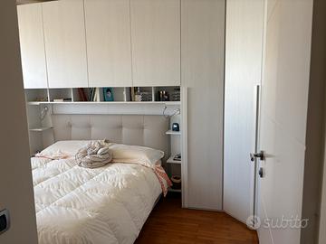 Armadio a ponte modello Sirio olmo bianco