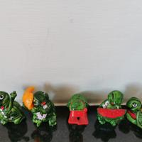 Mini Statuine di Tartarughe Vintage 