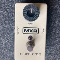 MXR micro amp booster