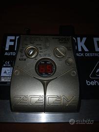 pedaliera effetti chitarra zoom 505 II guitR