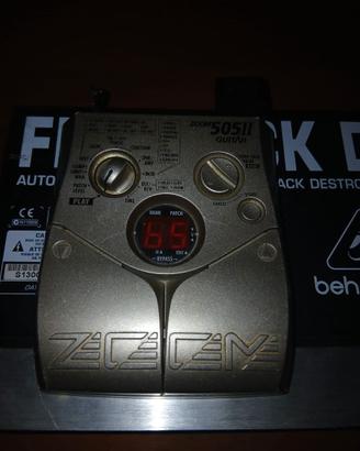 pedaliera effetti chitarra zoom 505 II guitR