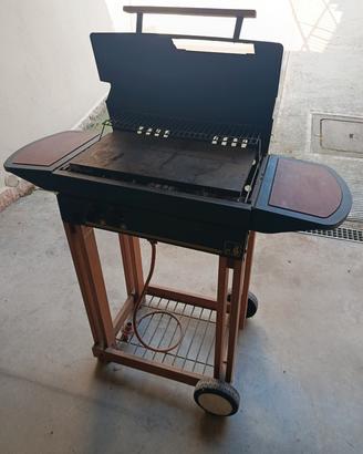 barbecue a gas