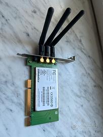 Scheda di rete PCI Wireless USRobotics 5419