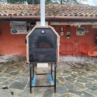 Forno a Legna Artigianale in Vero Refrattario 