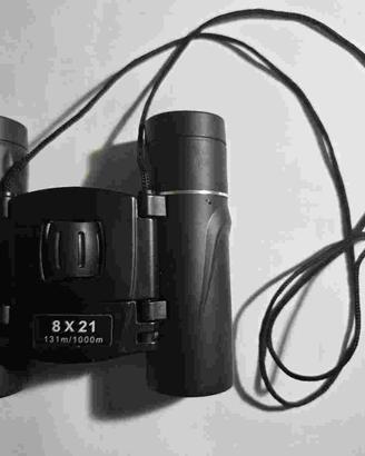 Binocolo 8x21  - Campo visivo 131 m/1000 m