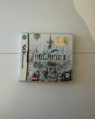 Final Fantasy III 3 - Nintendo Ds