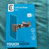 Supporto cellulare per poggiateste auto.