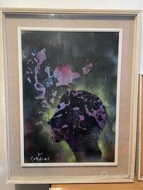 Quadro su tela pittore Mauro Corrias