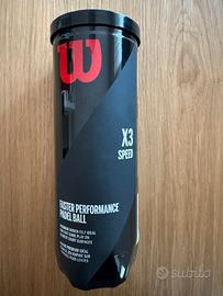Tubo 3 palle Wilson Faster Performance Padel Ball