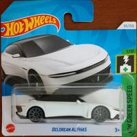 Hot Wheels DeLorean Alphas Bianca