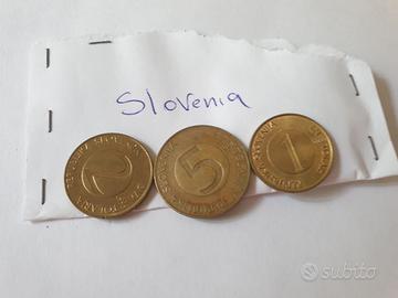 3 monete slovene