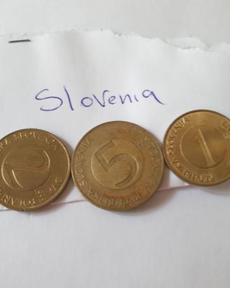 3 monete slovene