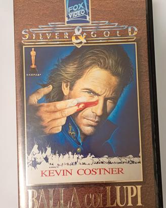 VHS cassetta cofanetto balla coi lupi 