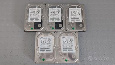 5 x hard disk Hitachi HGST 3TB SAS