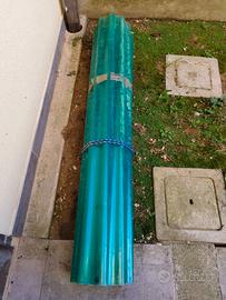 Lastra ondulata verde per tettoie 5x1,5m