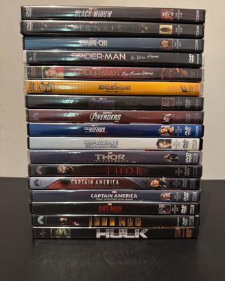 Collezione DVD Marvel – 17 film (11 Sigillati)