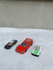3 Modellini Auto Vintage Ferrari F40 Bburago Macch