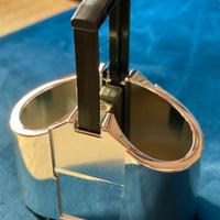 Portabottiglie doppio con mattonella ghiaccio