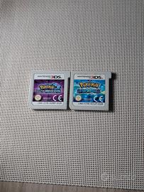 schedine pokemon nintendo 3ds 