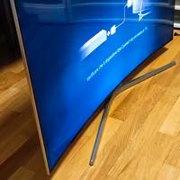 smart TV Samsung 65 pollici curvo.manca il cavo ad