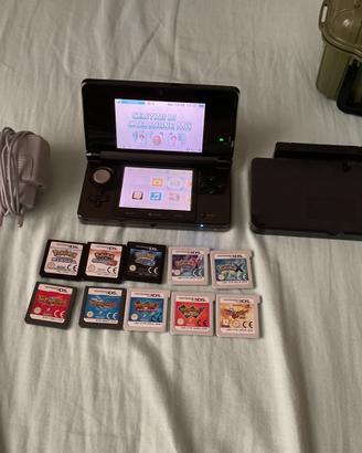Nintendo 3DS + Basetta + Giochi Pokemon e Inazuma