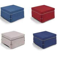 Pouf letto rete elettrosaldata materasso portante