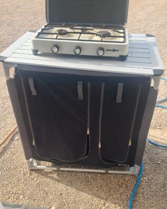 Mobile e Cucina da campeggio brunner,mobile con 6