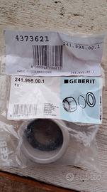 Guarnizioni e dado per sifone doccia Geberit