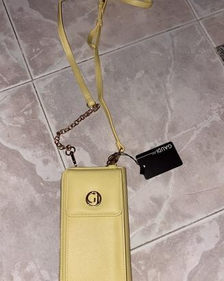 Portafoglio GAUDÌ con porta cellulare e tracolla