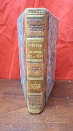 Libro antico del 1839. "Bellezze della fede".
