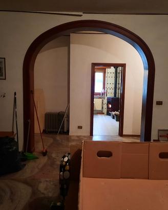 arco in legno massello 