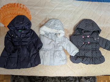 giubbini bimba 12 e 18 mesi