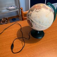 Mappamondo illuminato anni 90