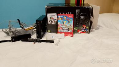 console Nintendo wii colore nero con gioco