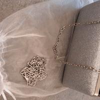 Pochette  colore argento