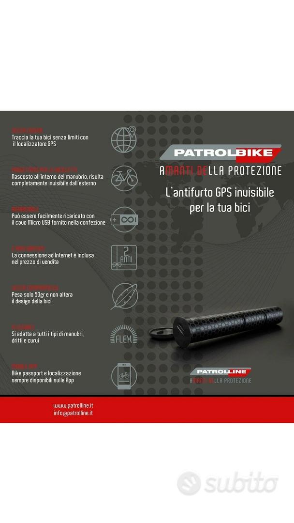 PATROL BIKE, l'antifurto satellitare per le biciclette 