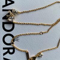 Pandora collana e bracciale nuovi