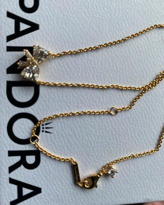 Pandora collana e bracciale nuovi