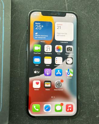 iPhone 12 Pro con vetro rotto e touch non funziona