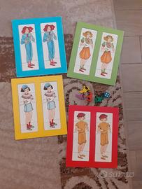 Le gemelle - gioco vintage anni '80 - eg