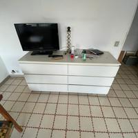 Cassettiera ikea bianco laccato