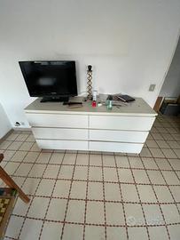 Cassettiera ikea bianco laccato