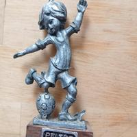 CALCIATORE PELTRO CESELLATO A MANO MADE IN ITALY