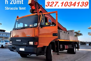 PIATTAFORMA AEREA IVECO 145-17 CESTELLO H. 20MT - 