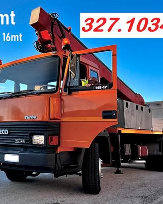 PIATTAFORMA AEREA IVECO 145-17 CESTELLO H. 20MT - 