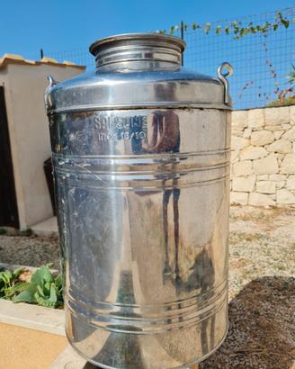 Fusti in acciaio Inox 50 litri Sansone