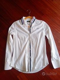 Camicia bianca Fred Perry Taglia S