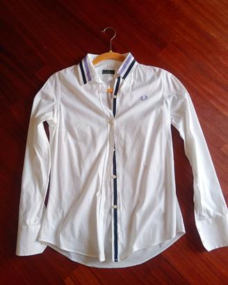 Camicia bianca Fred Perry Taglia S