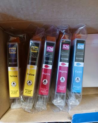 cartucce stampante canon Ciano, Magenta, Giallo