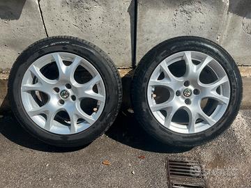 Coppia Ruote Complete Alfa Romeo